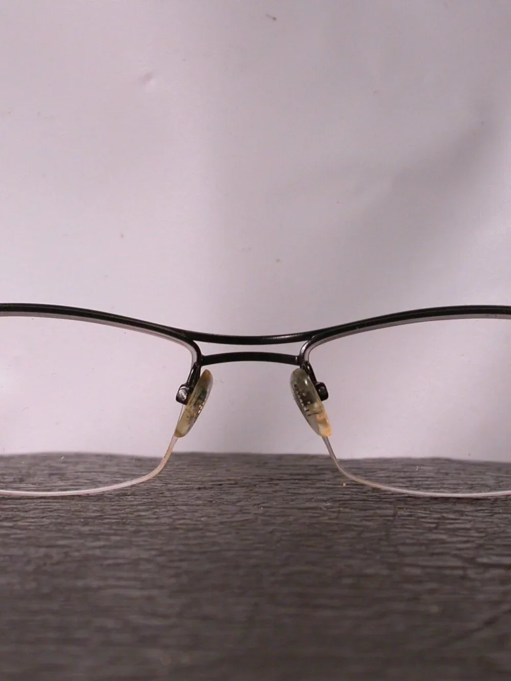 Alain Mikli Black and White Metal Modern Eyeglasses Frames Hand Made in France